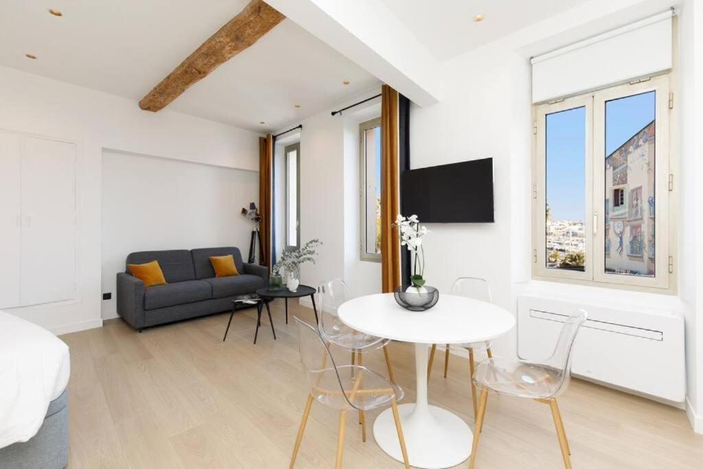 Appartement 33 M2 Comme Une Junior Suite - Vue Port Et Palais Des Festivals Кан Екстериор снимка